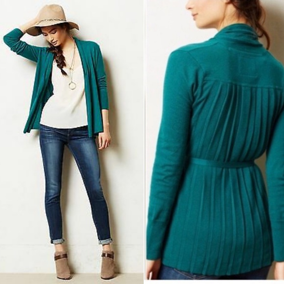 Anthropologie Sweaters - Anthropologie Pleaded Cardigan